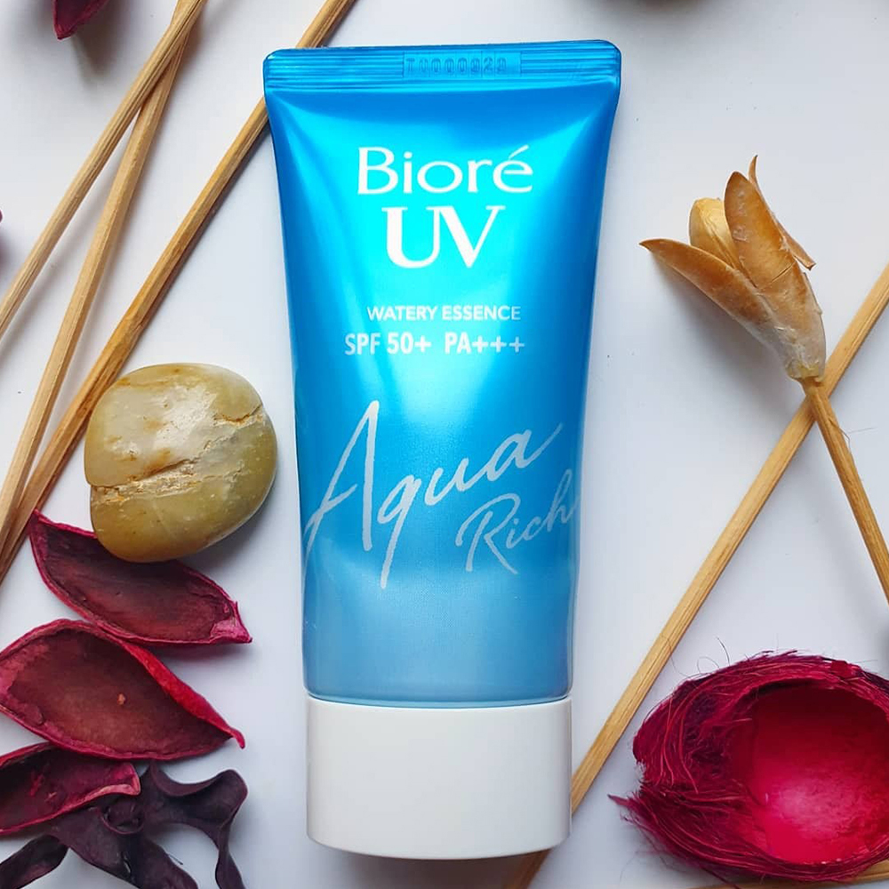 biore aqua rich sunscreen