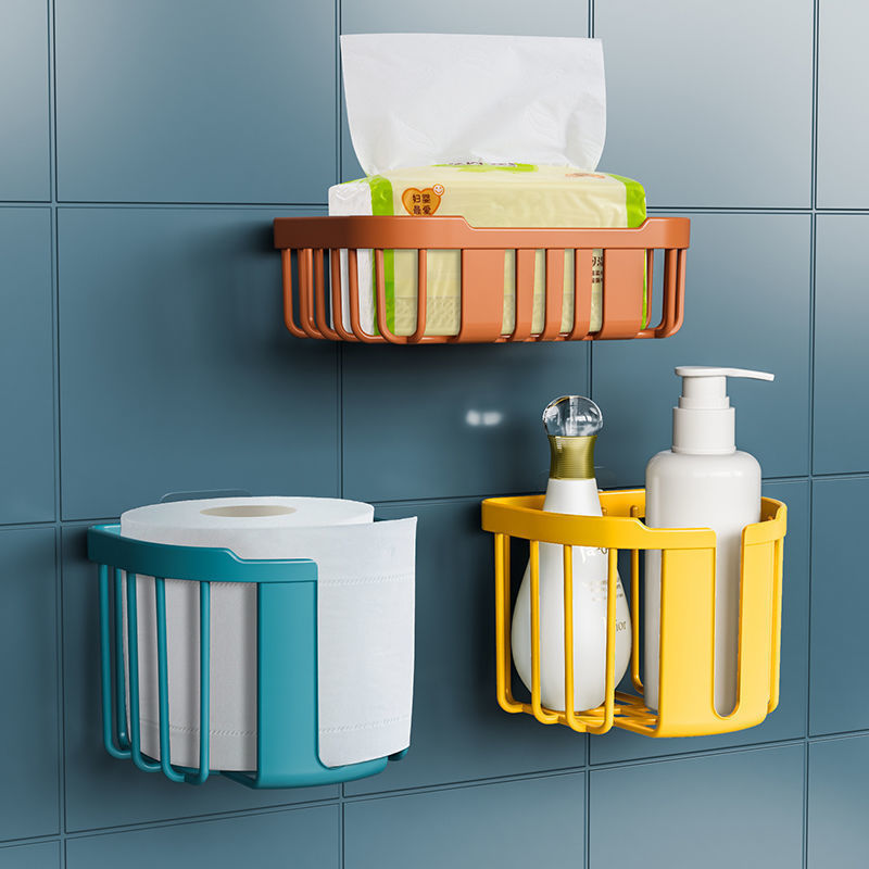 Mini Touchless Hanging Storage Plastic Storage Box For Kitchen Bathroom