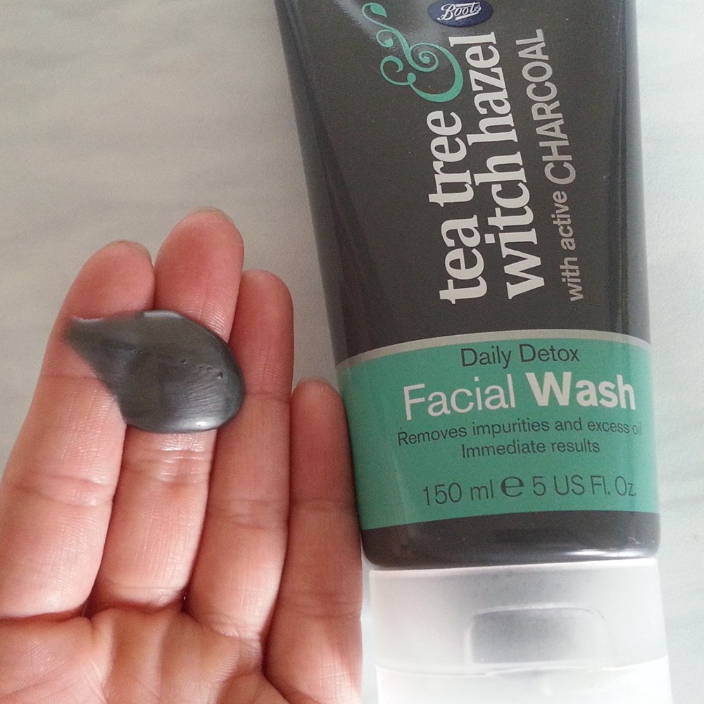 boots charcoal face wash