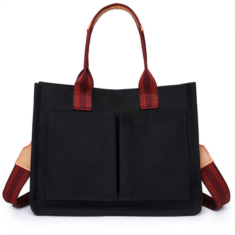 Shop Retro Canvas Commuter Tote Bag in Pakistan