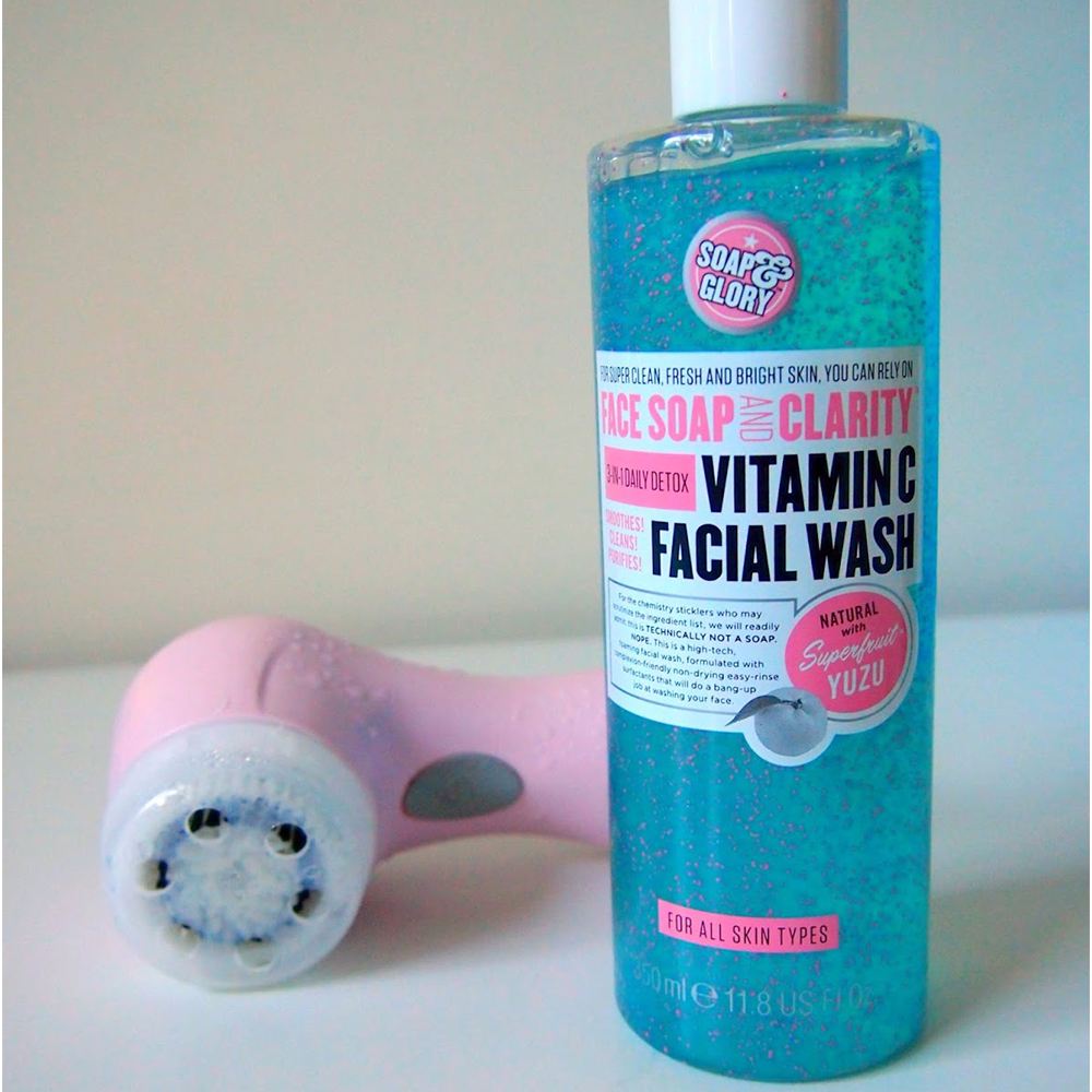soap & glory face soap & clarity facial wash